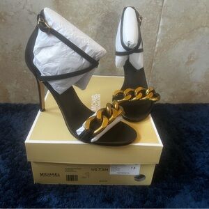 Brand new - Michael Kors Scarlet Leather Sandal
